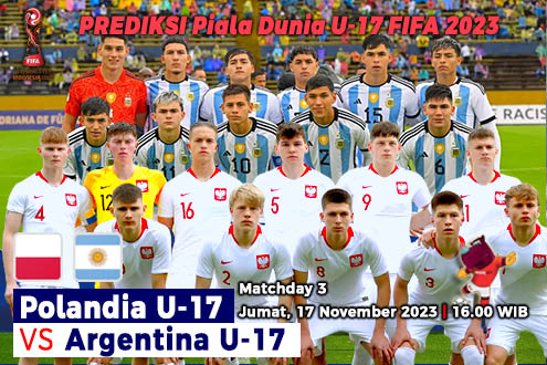 Prediksi Polandia U-17 vs Argentina U-17 di Piala Dunia U-17 2023